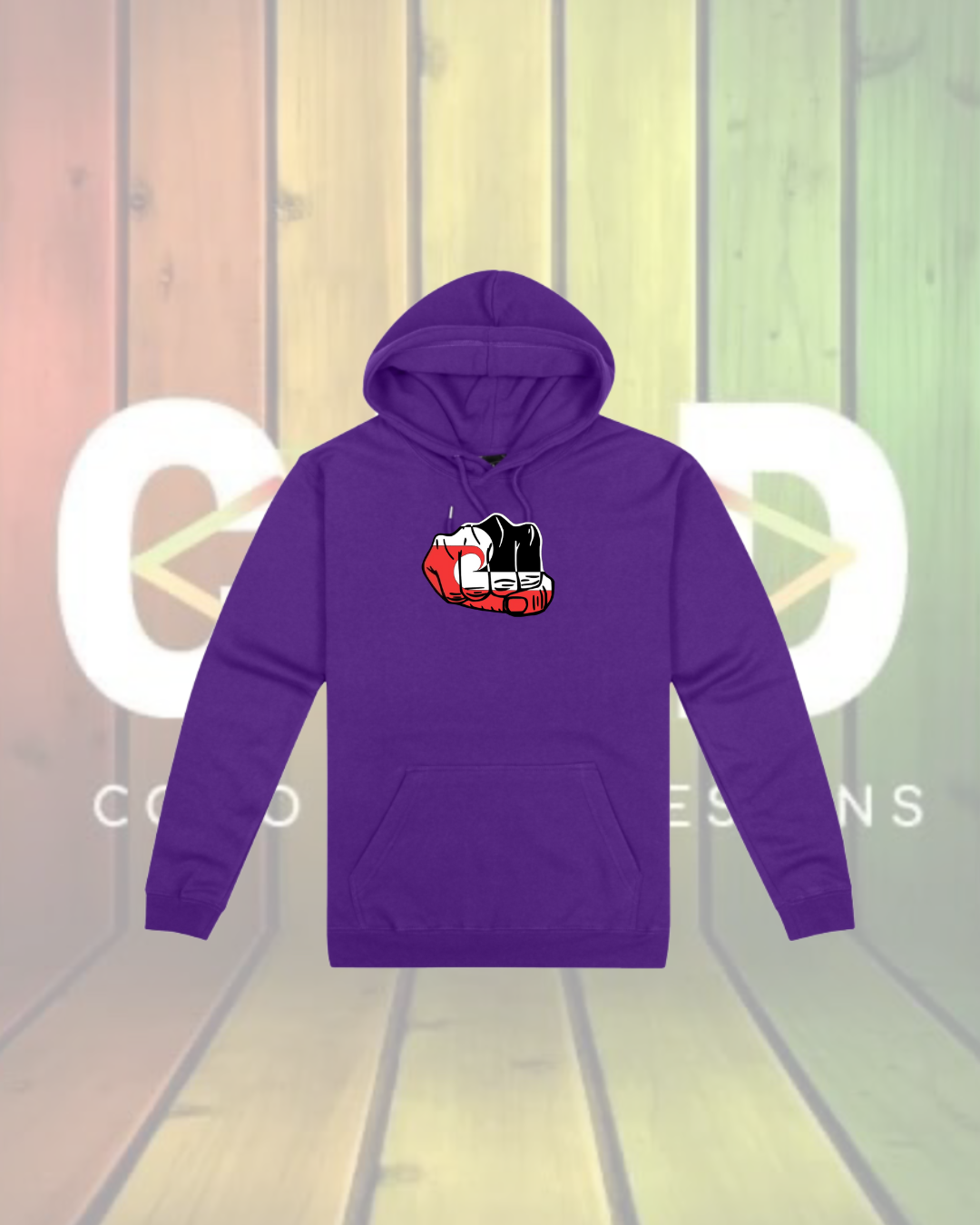 Kieran Print Adult Hoodies