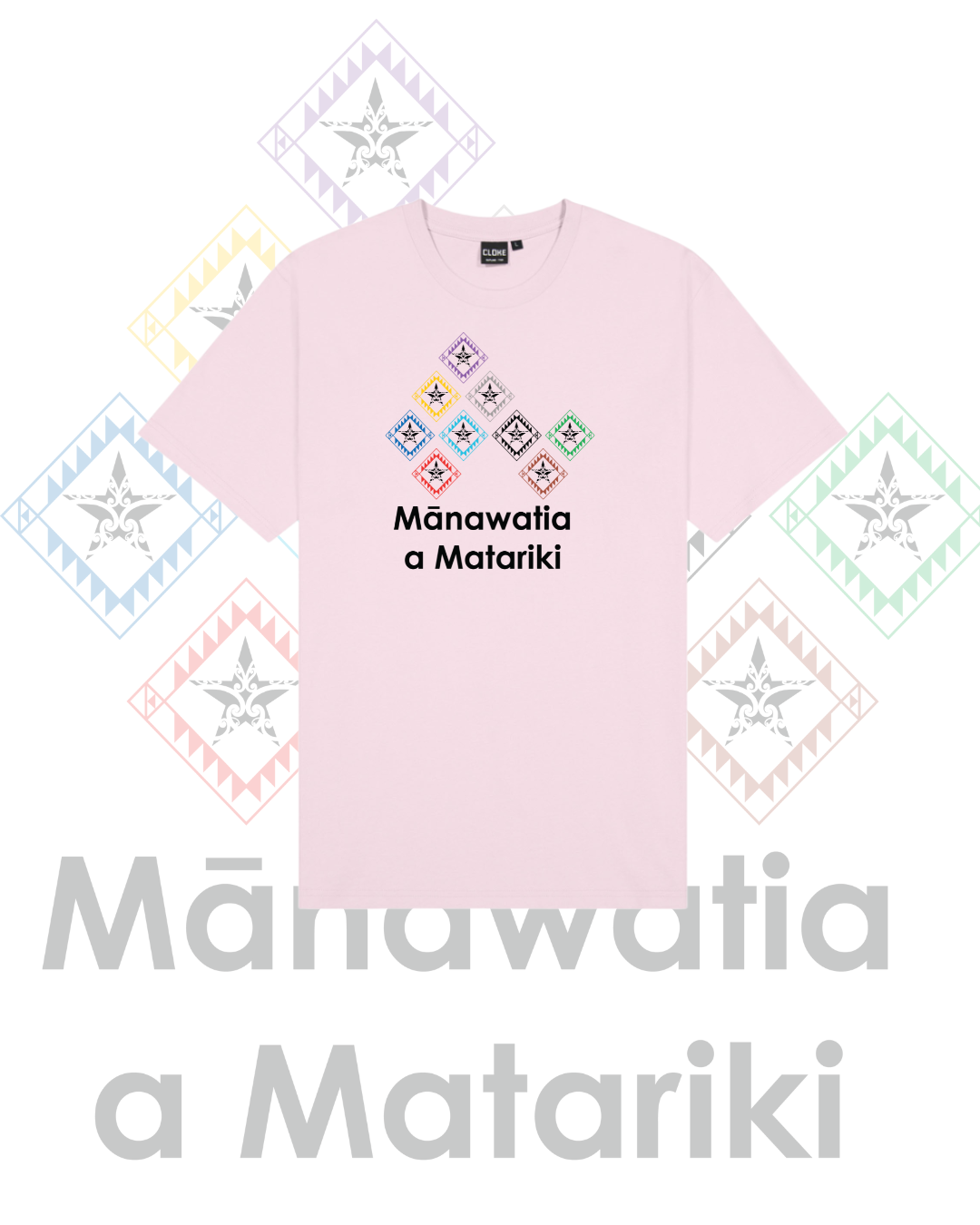 Matariki Adult Coloured Tees