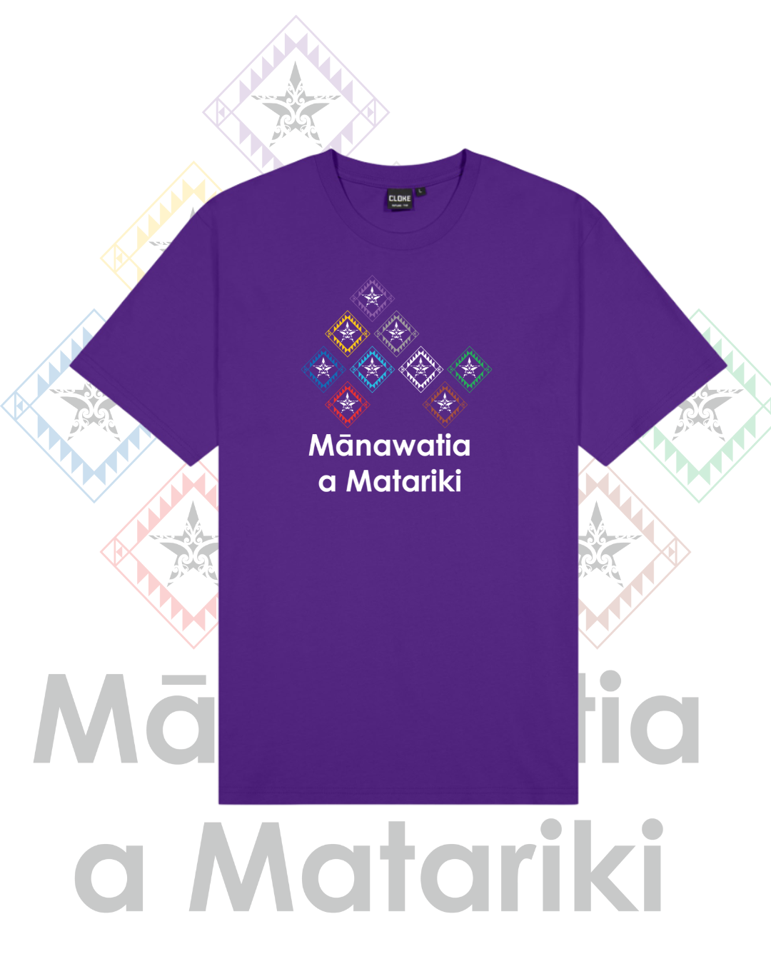 Matariki Adult Coloured Tees
