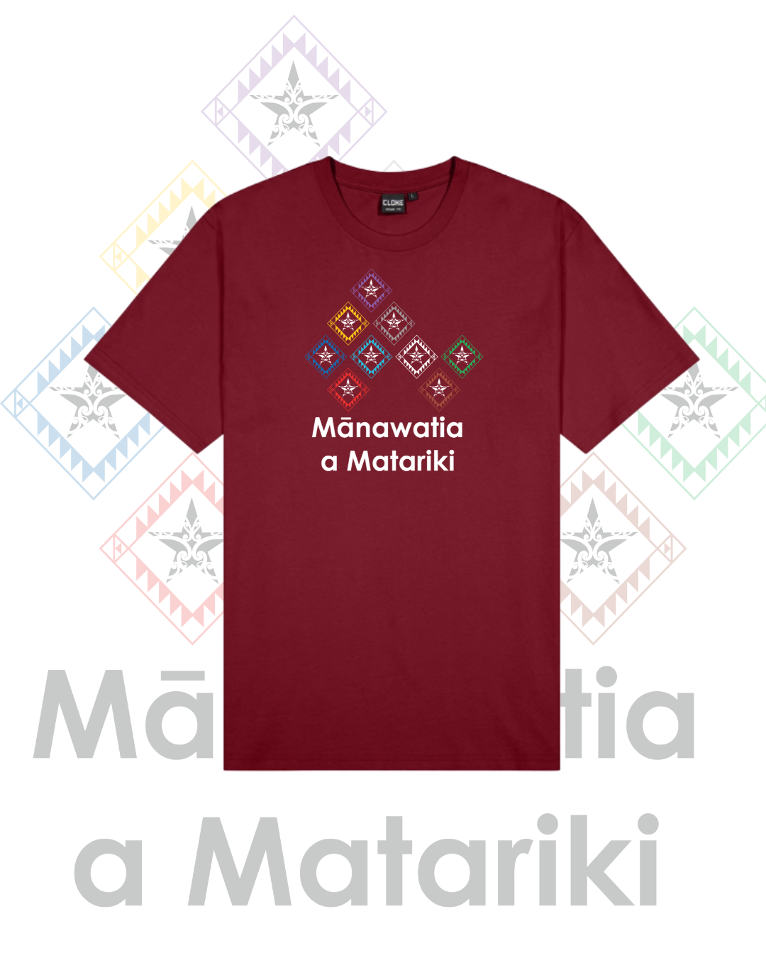 Matariki Adult Coloured Tees