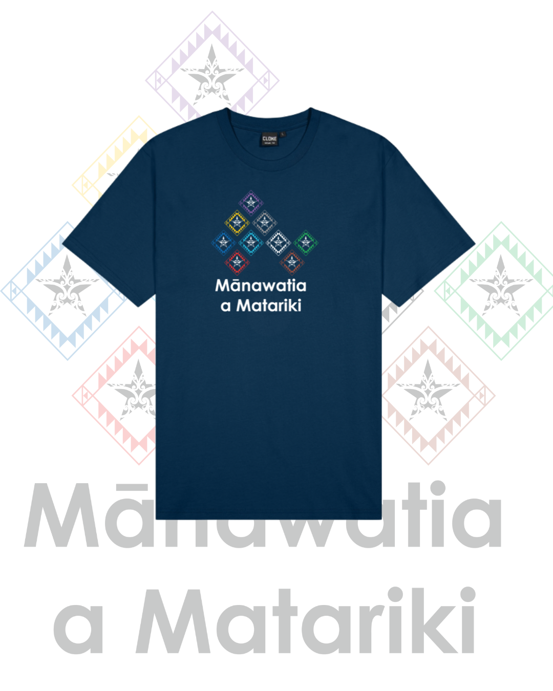 Matariki Adult Coloured Tees