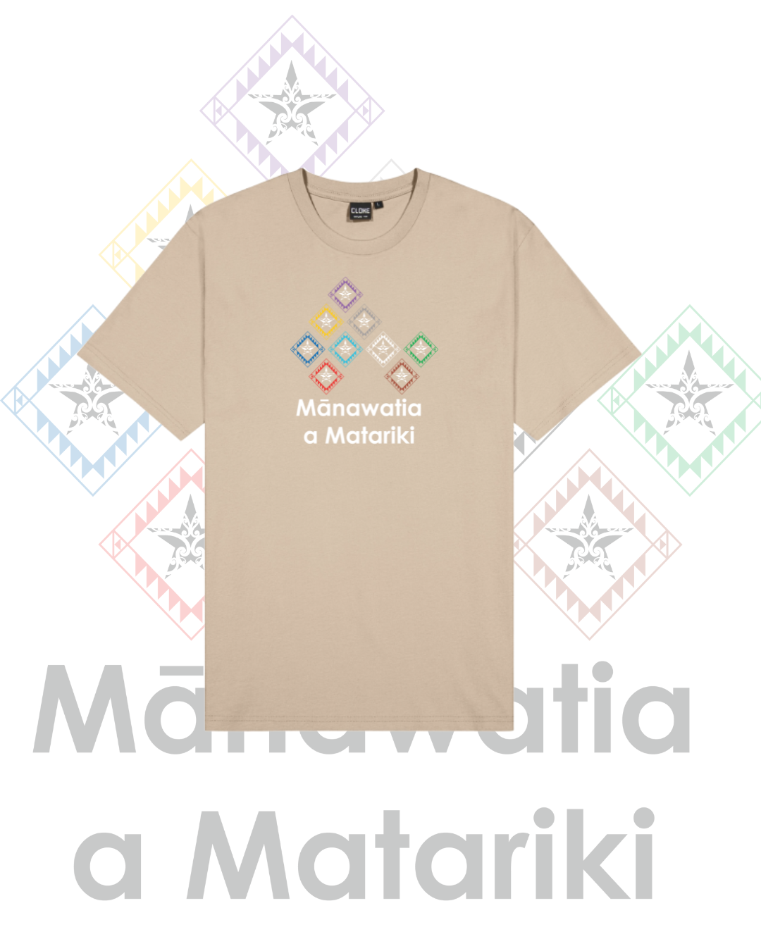 Matariki Adult Coloured Tees