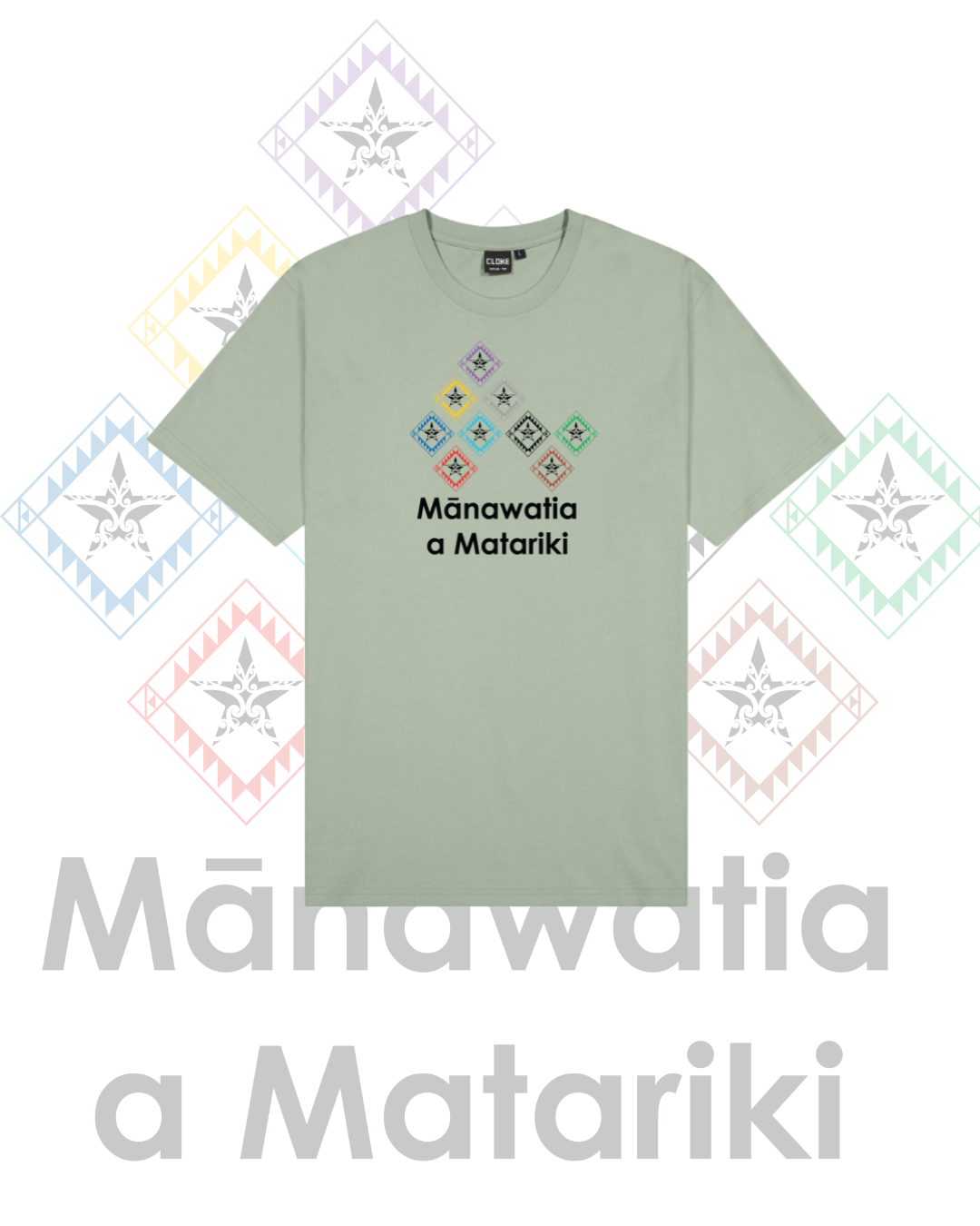 Matariki Adult Coloured Tees