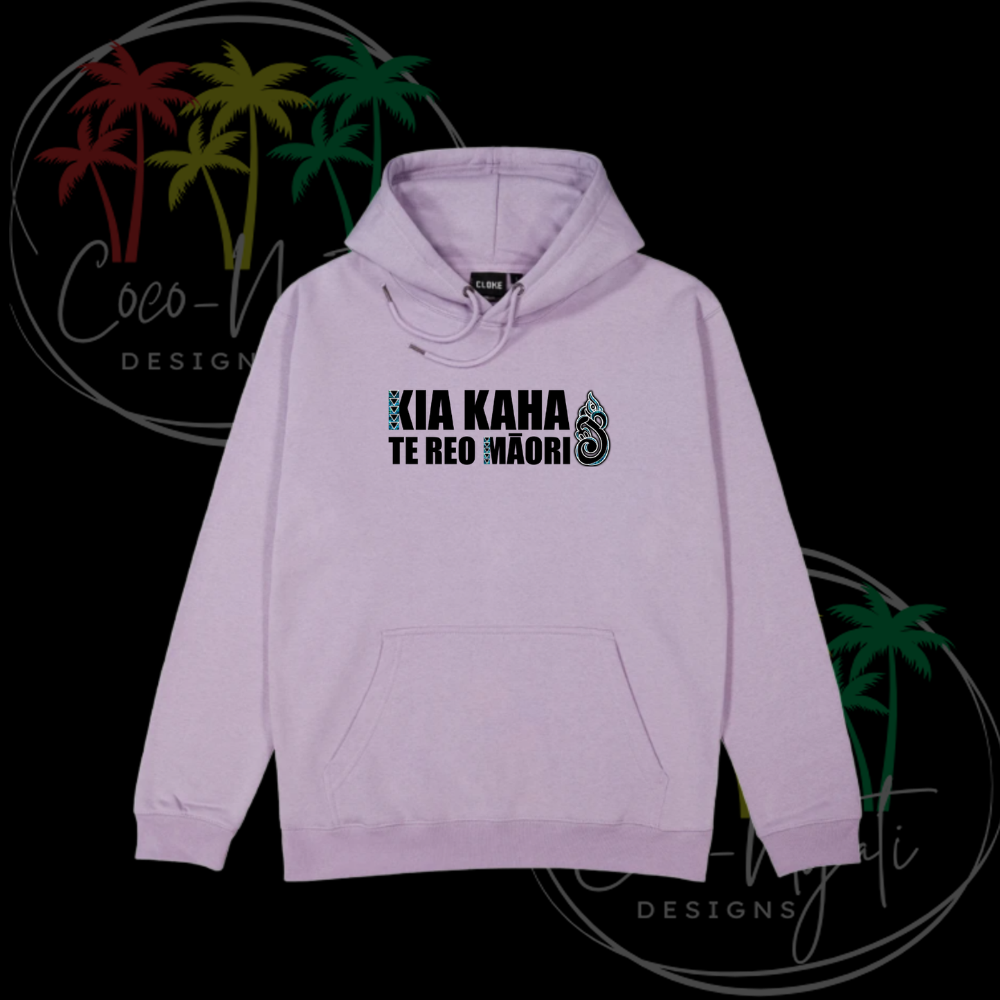Kia Kaha Te Reo Māori Adult Hoodies