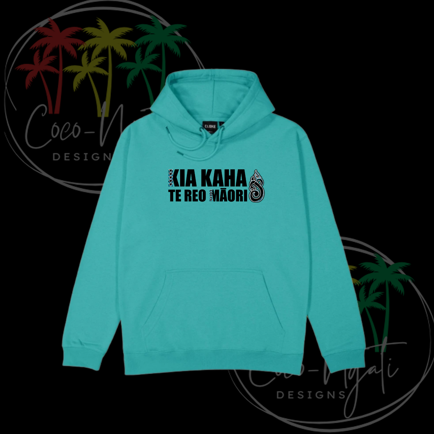 Kia Kaha Te Reo Māori Tamariki Hoodies