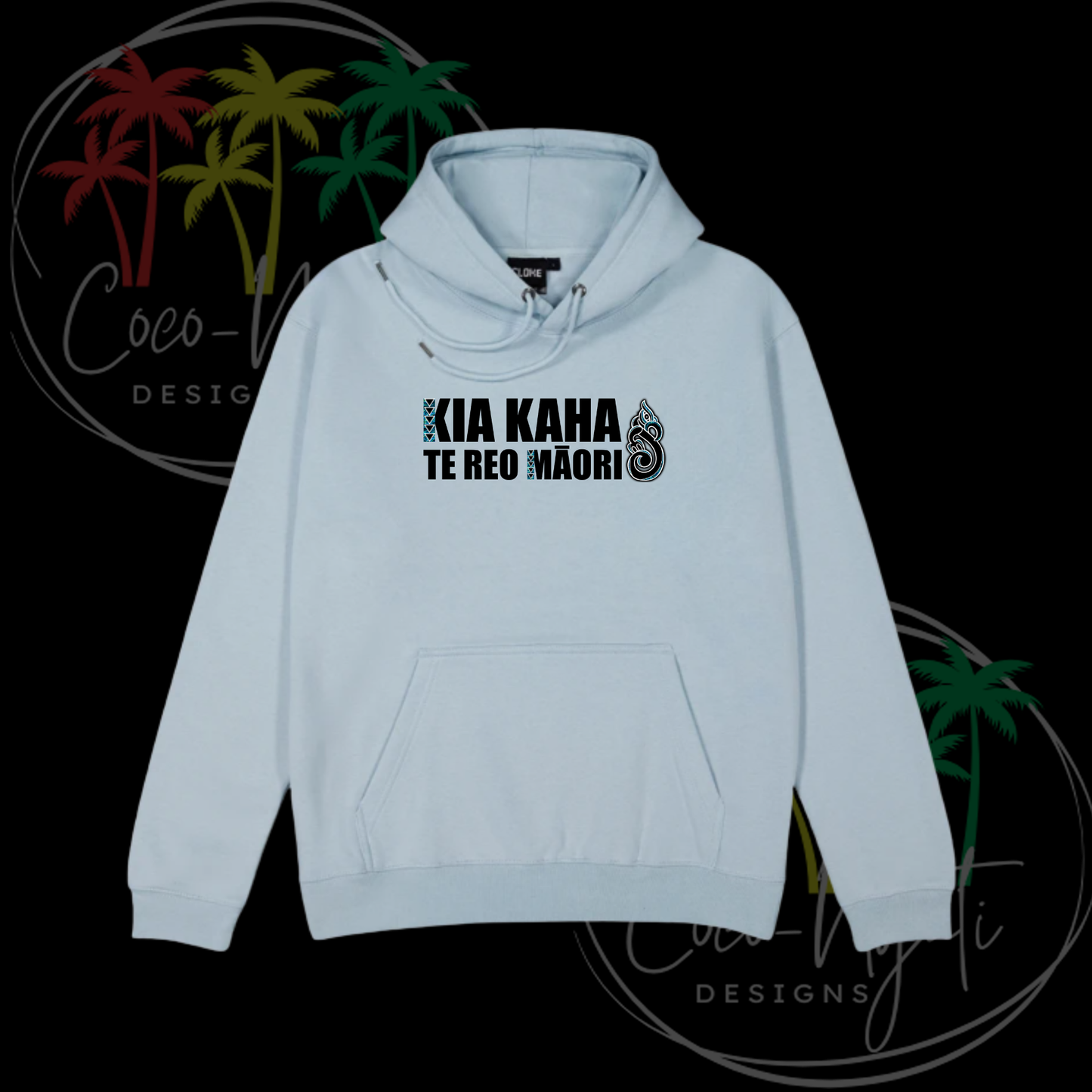 Kia Kaha Te Reo Māori Adult Hoodies