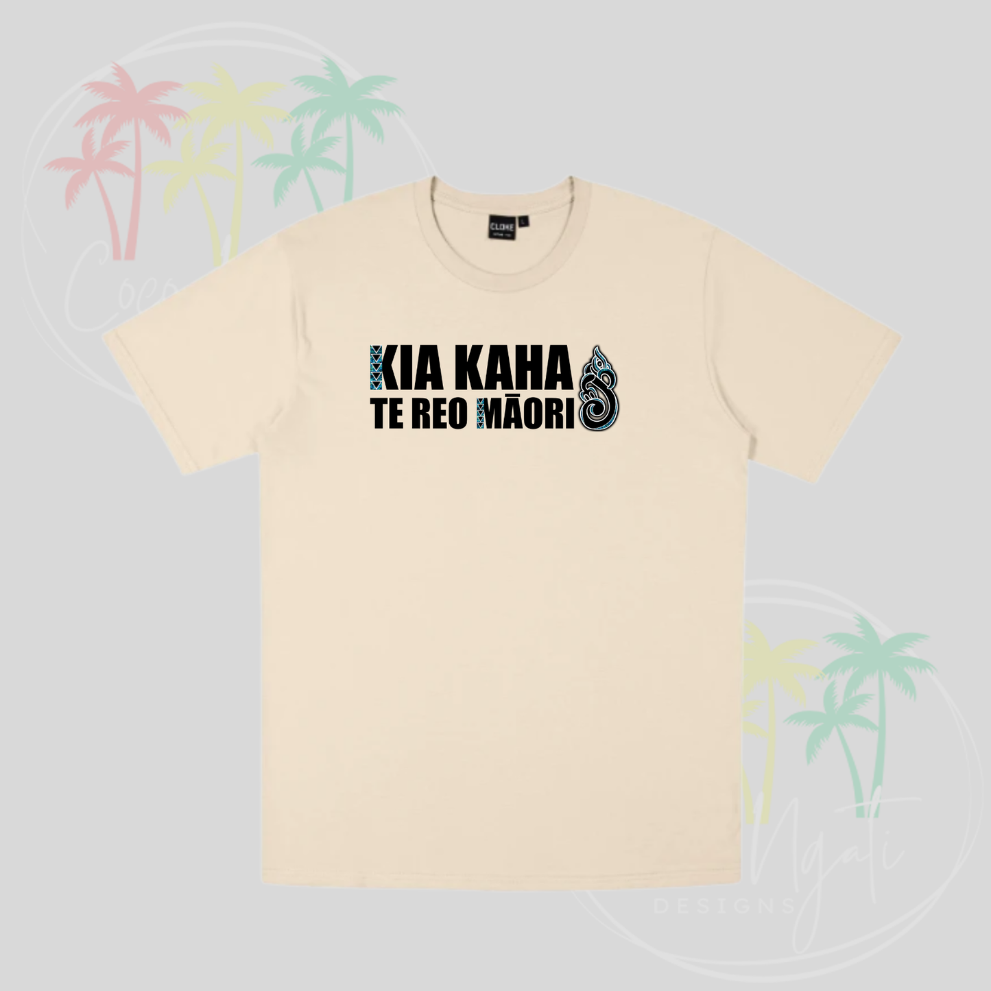 Kia Kaha Te Reo Māori Adult Tee