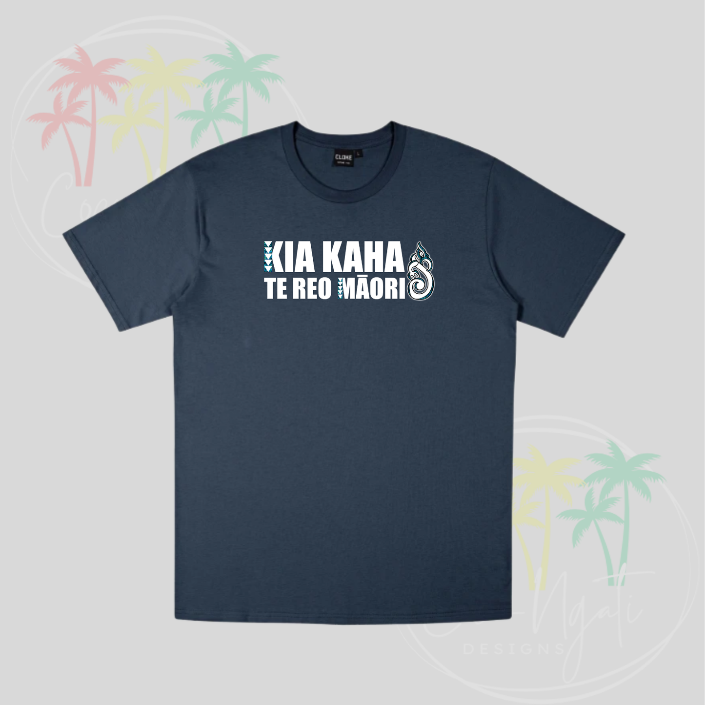 Kia Kaha Te Reo Māori Adult Tee