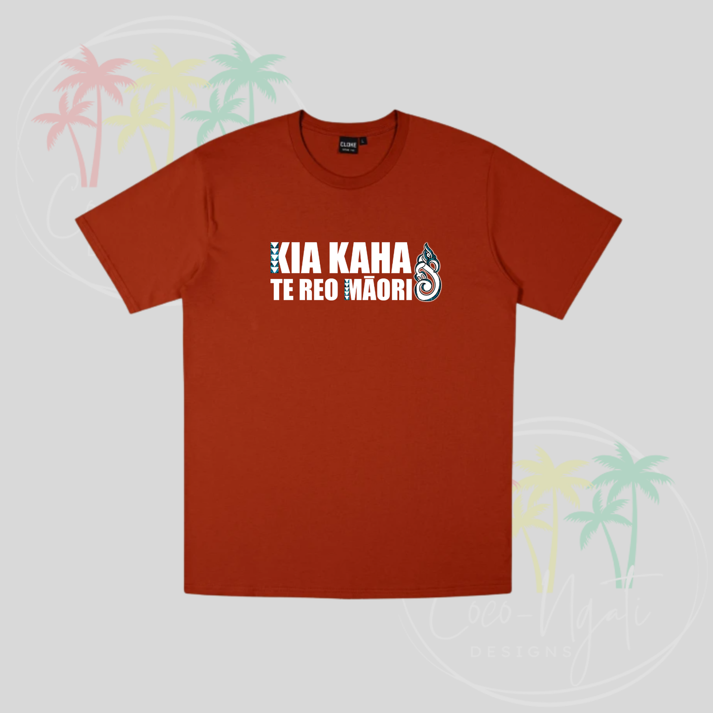 Kia Kaha Te Reo Māori Adult Tee