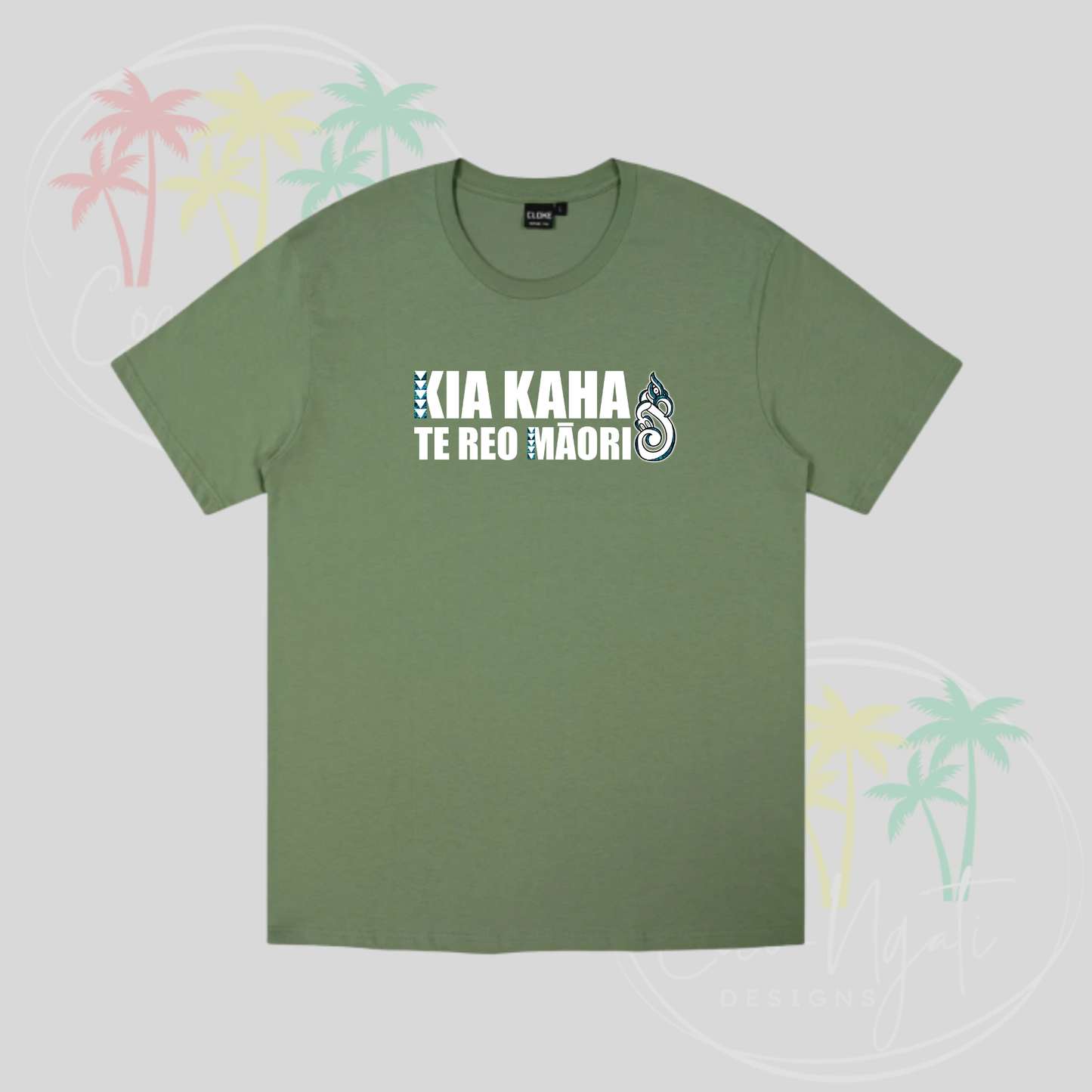 Kia Kaha Te Reo Māori Adult Tee