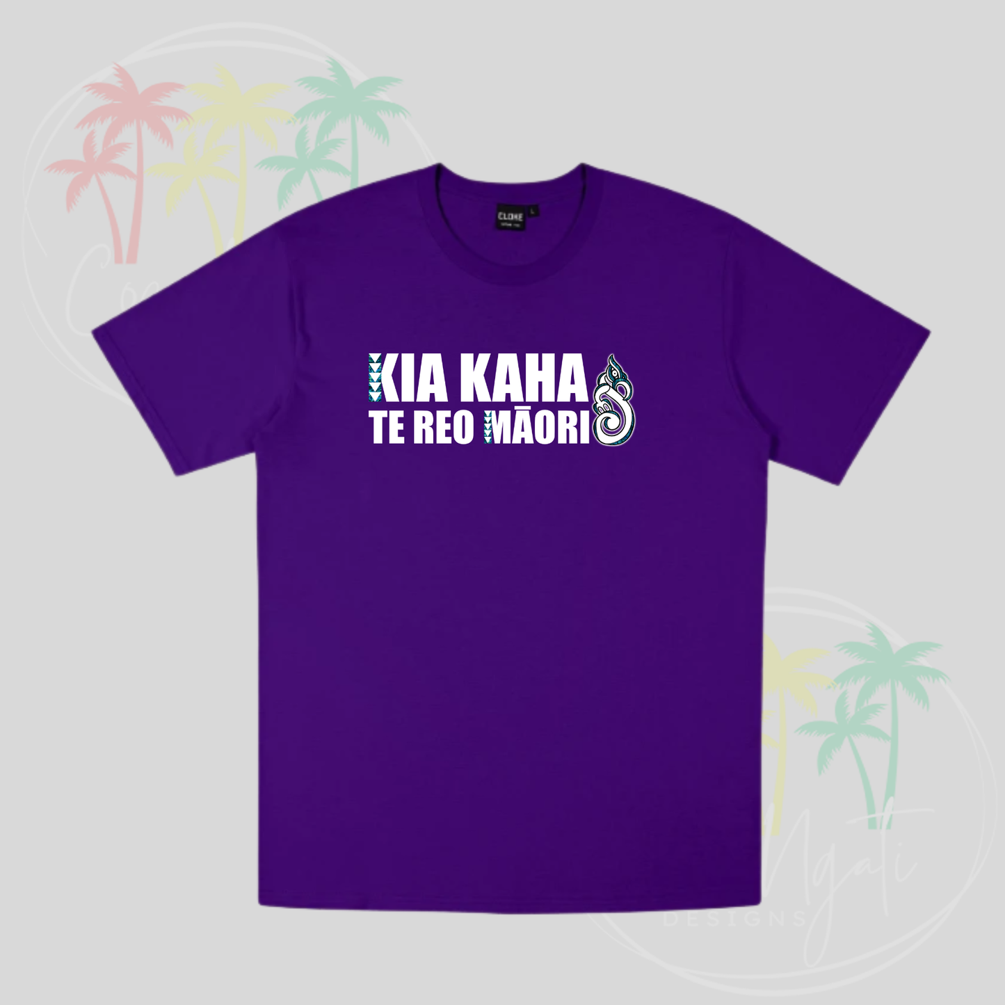 Kia Kaha Te Reo Māori Adult Tee