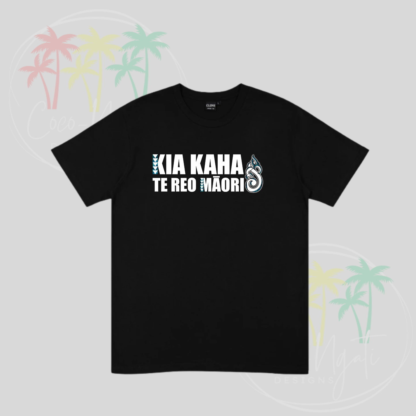 Kia Kaha Te Reo Māori Adult Tee