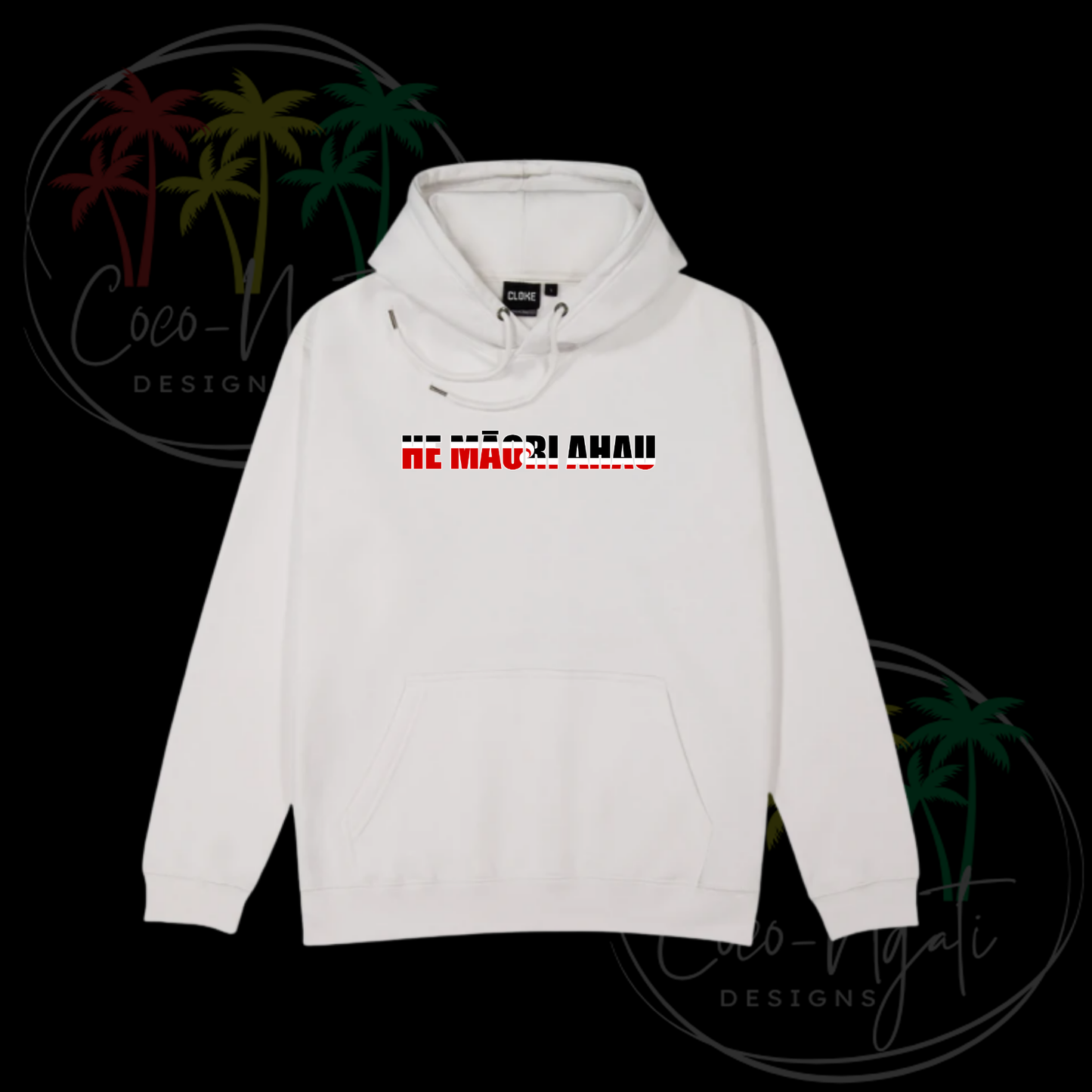 He Māori Ahau Adult Hoodies