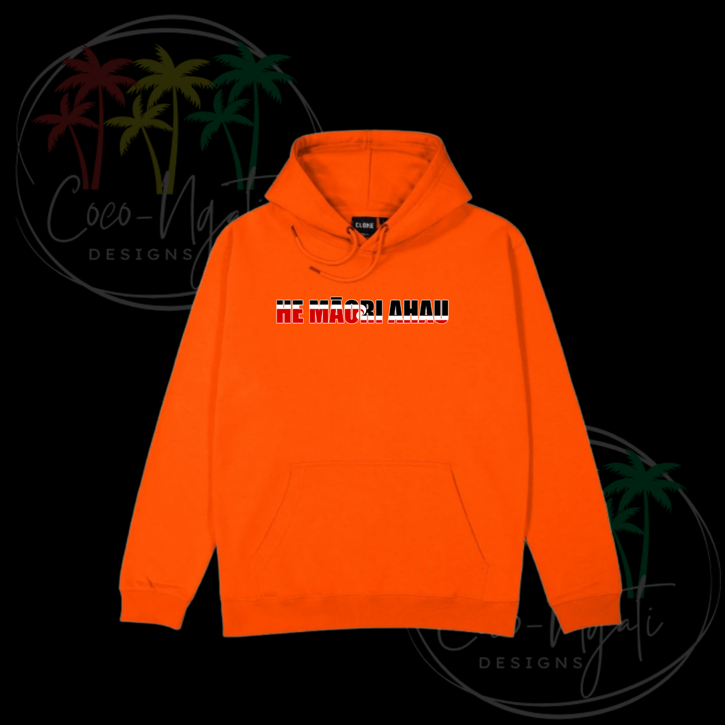 He Māori Ahau Adult Hoodies