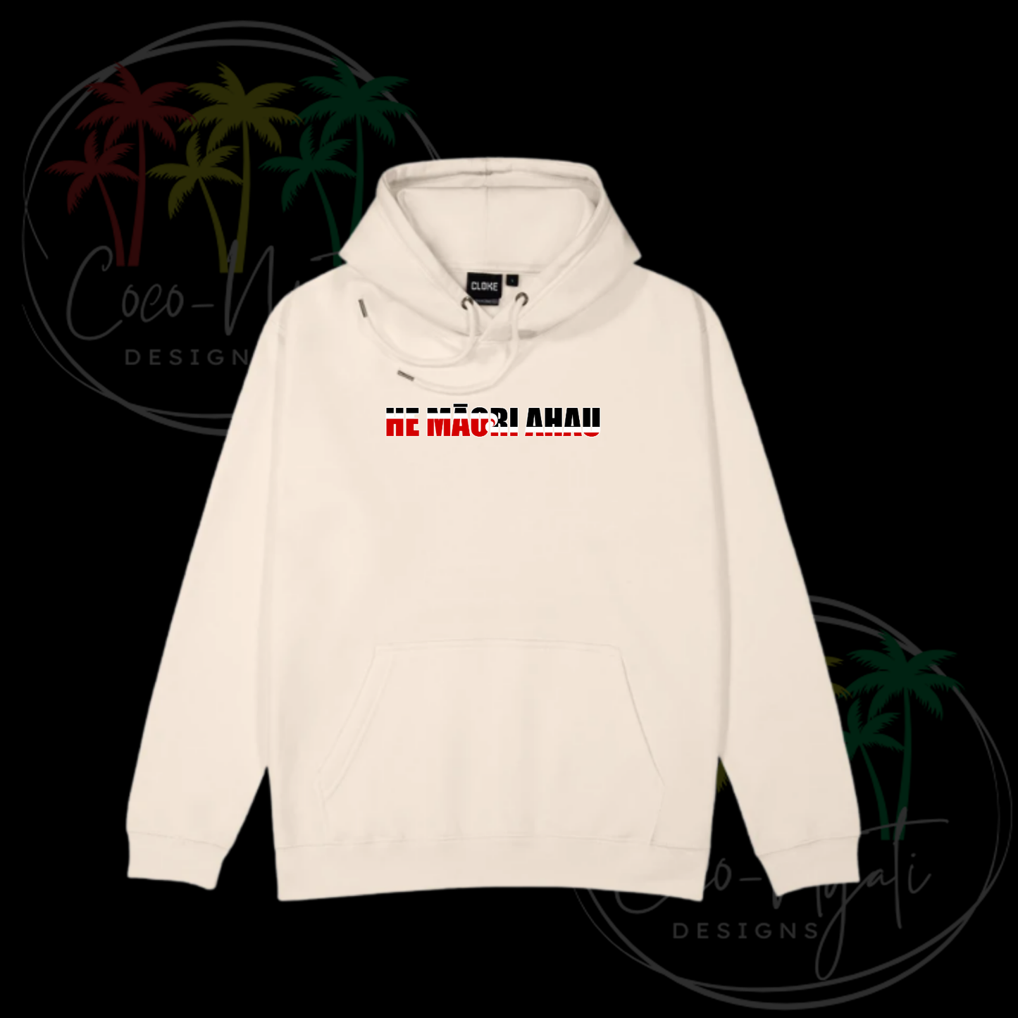 He Māori Ahau Adult Hoodies