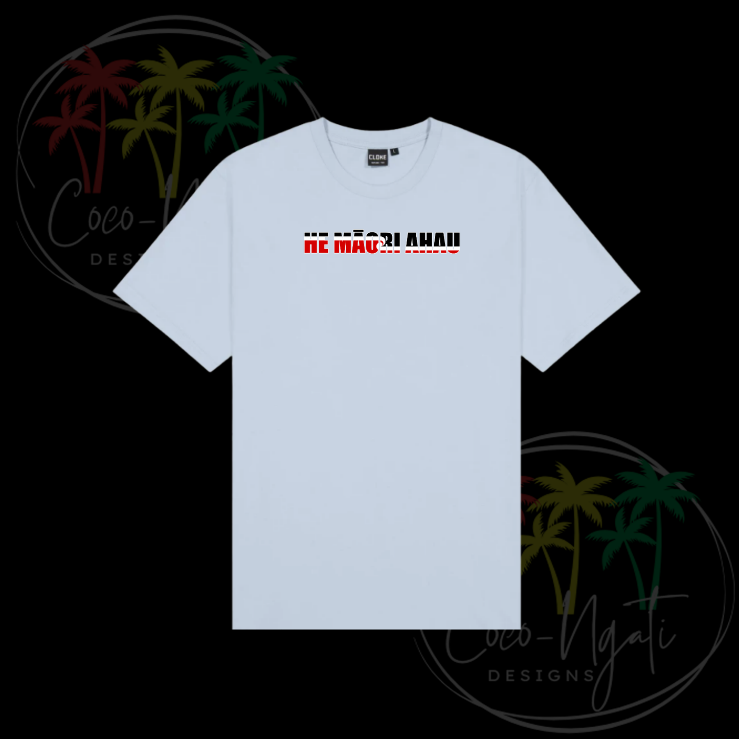 He Māori Ahau Adult Tees