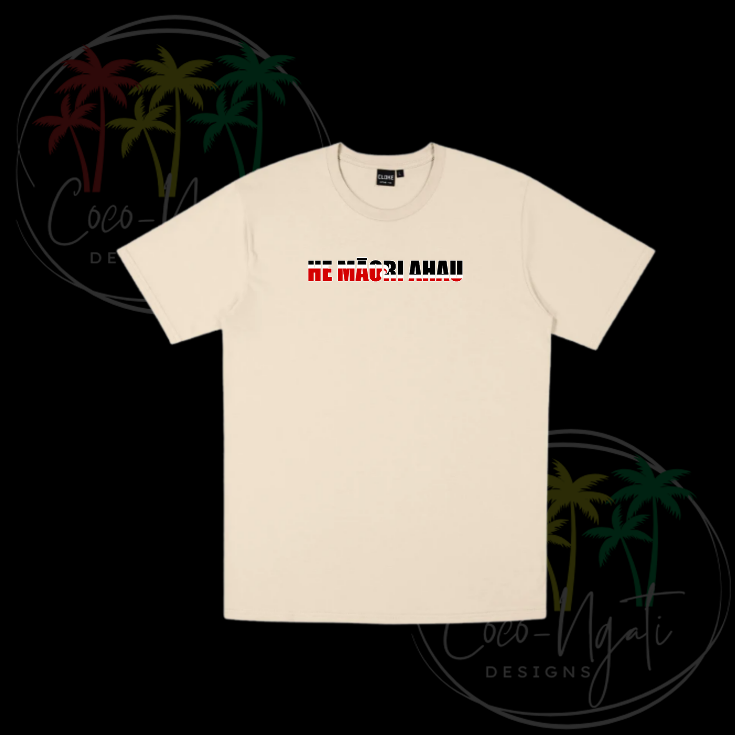 He Māori Ahau Adult Tees