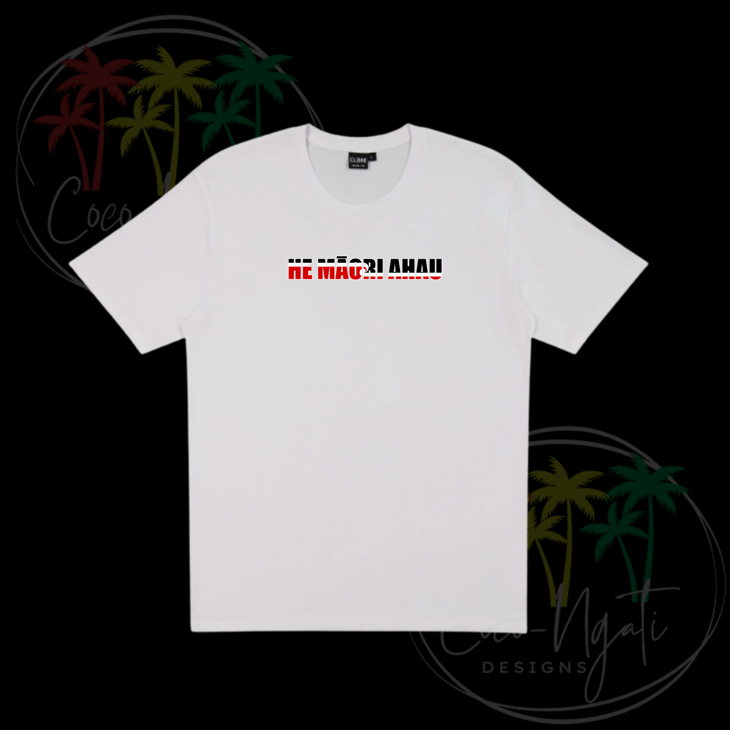 He Maori Ahau Tamariki Tees