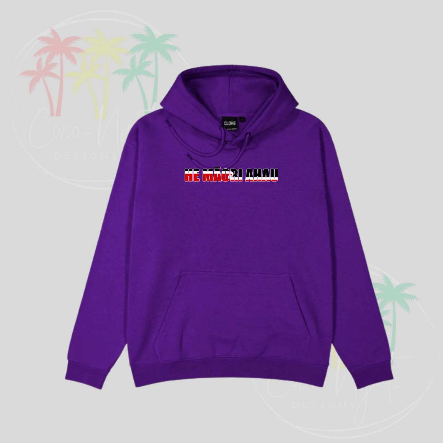 He Māori Ahau Adult Hoodies