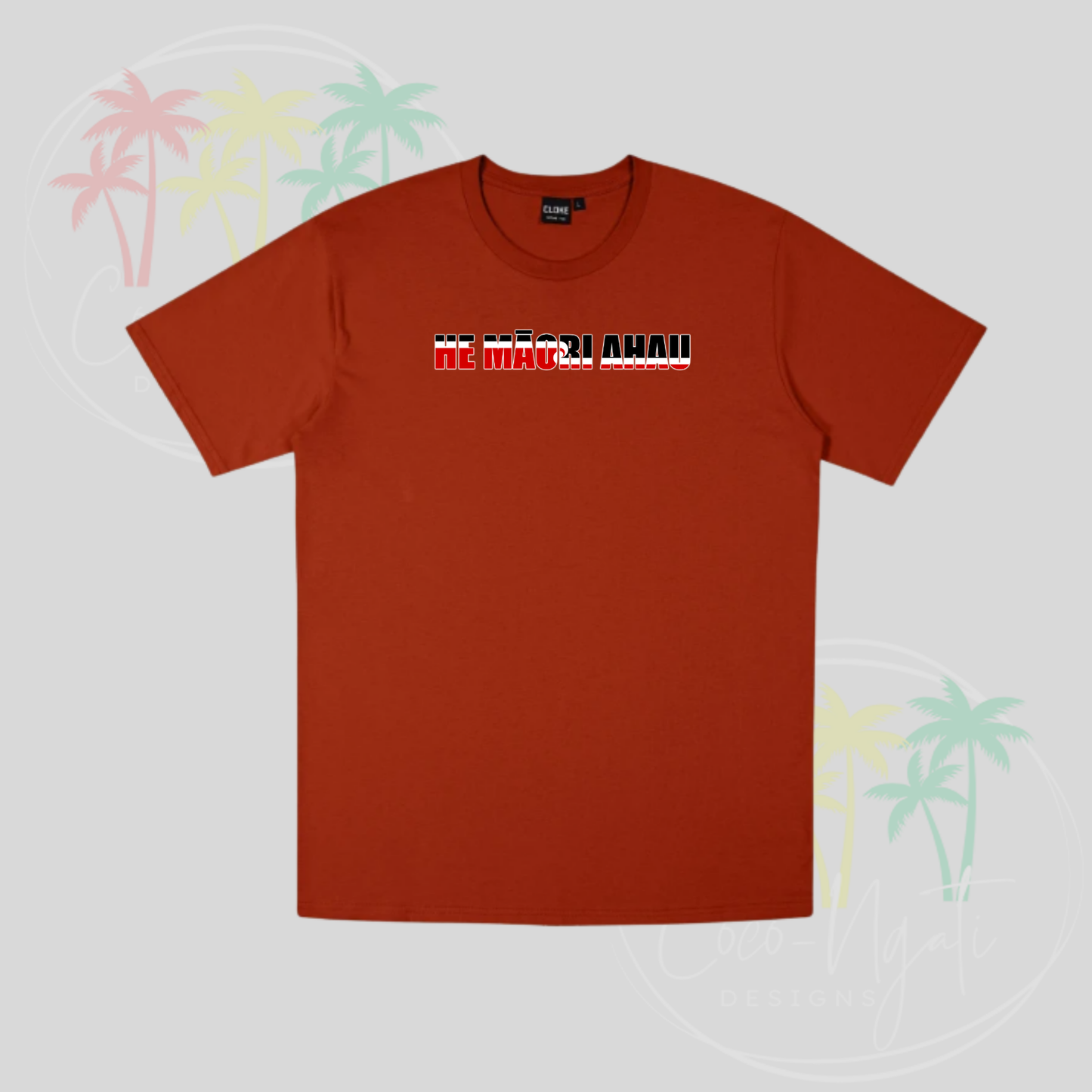 He Māori Ahau Adult Tees