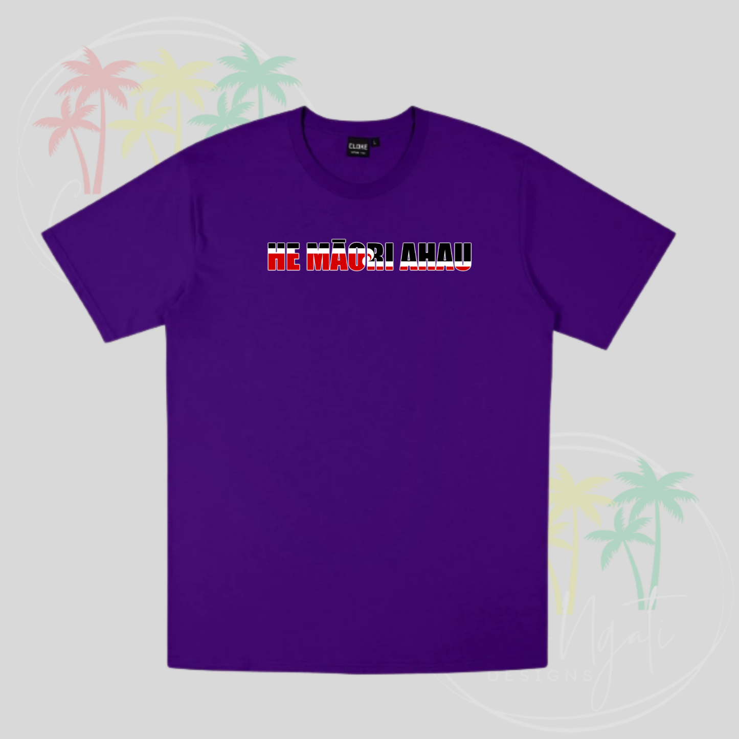 He Maori Ahau Tamariki Tees