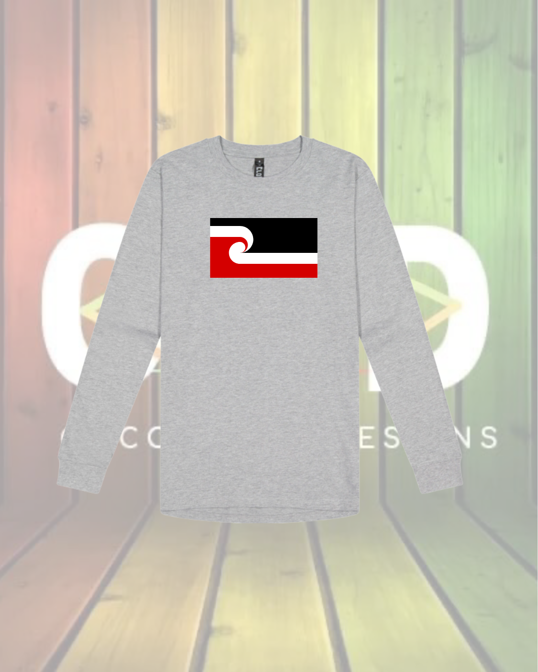 Long Sleeve Tino Rangatiratanga Flag