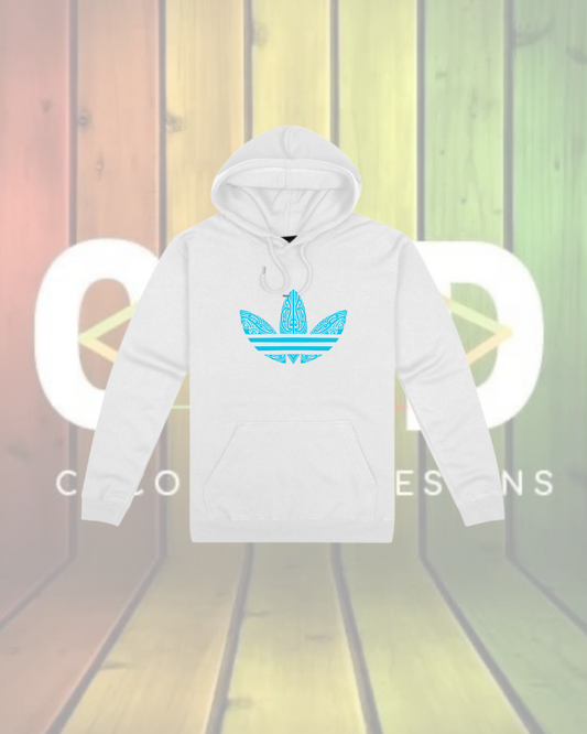 Māori Aqua Hoodies