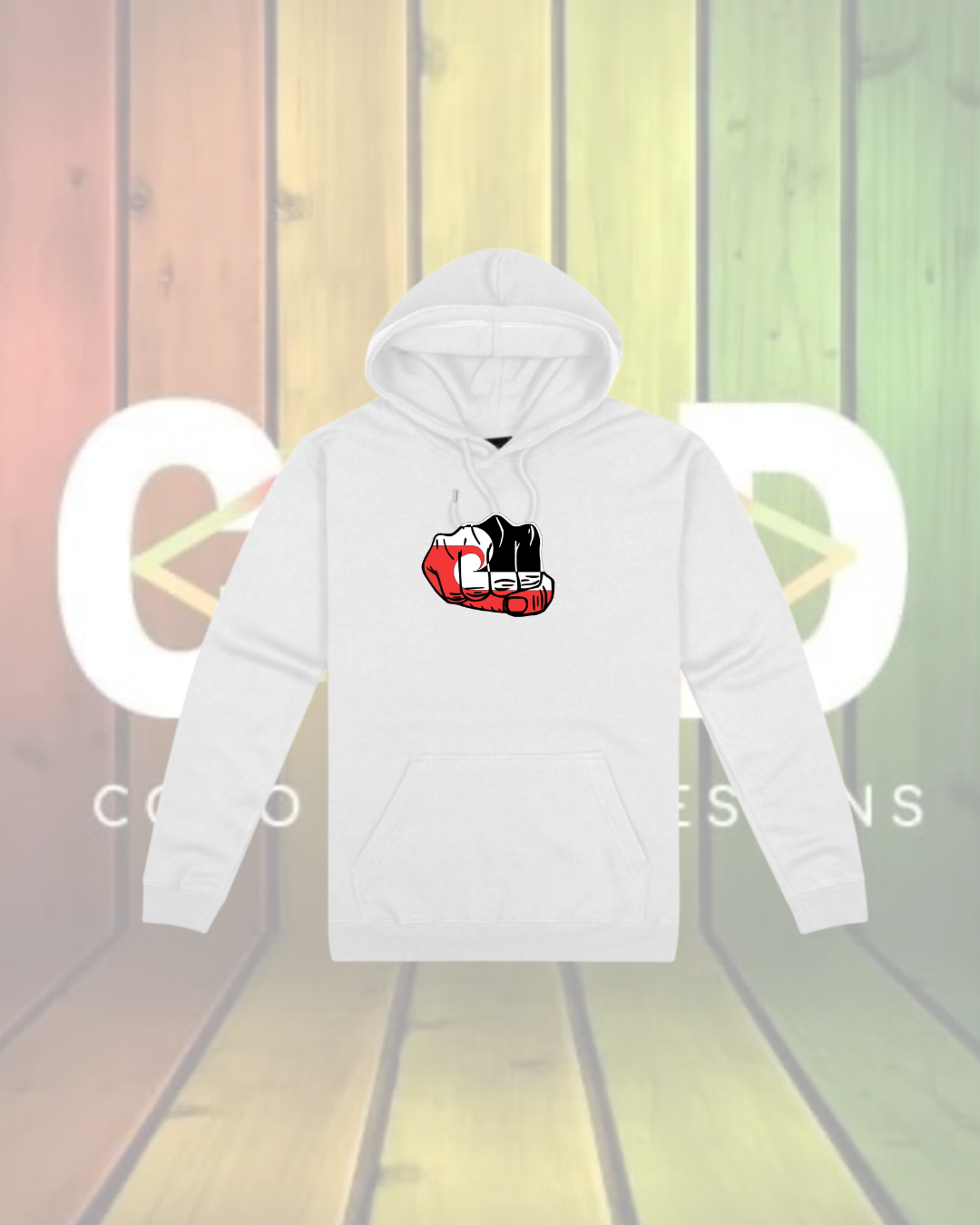 Kieran Print Adult Hoodies