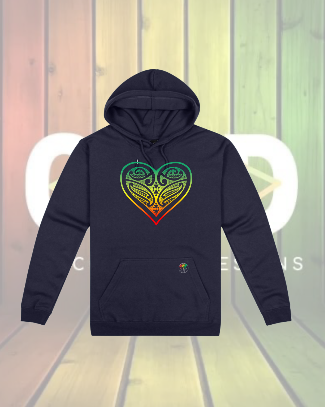 Manawa Rasta Tamariki Hoodie
