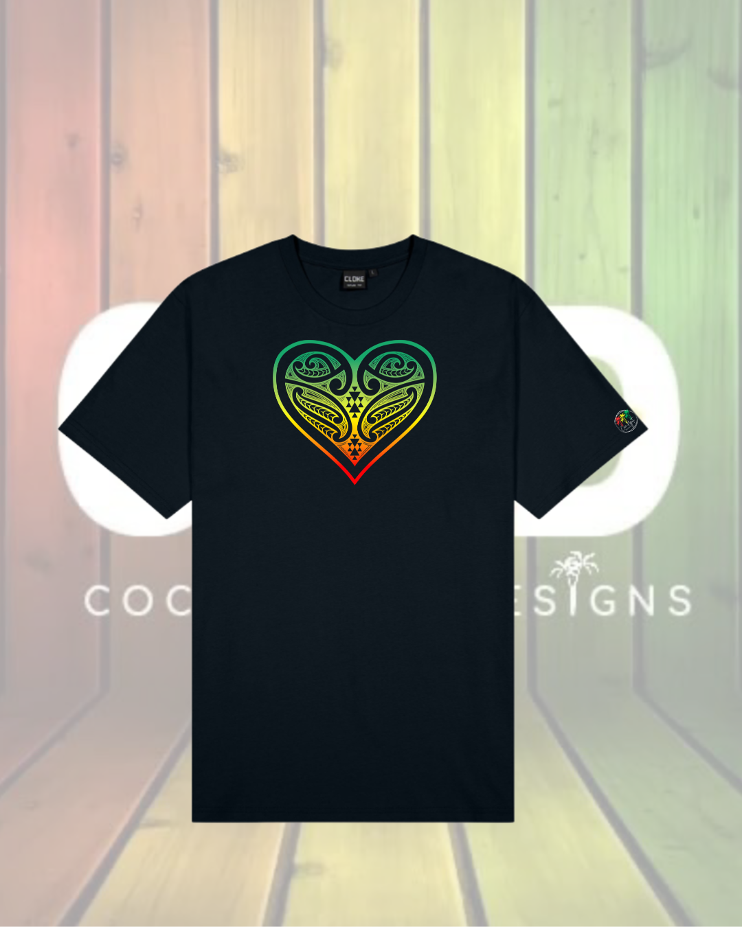 Manawa Rasta Tamariki Tee