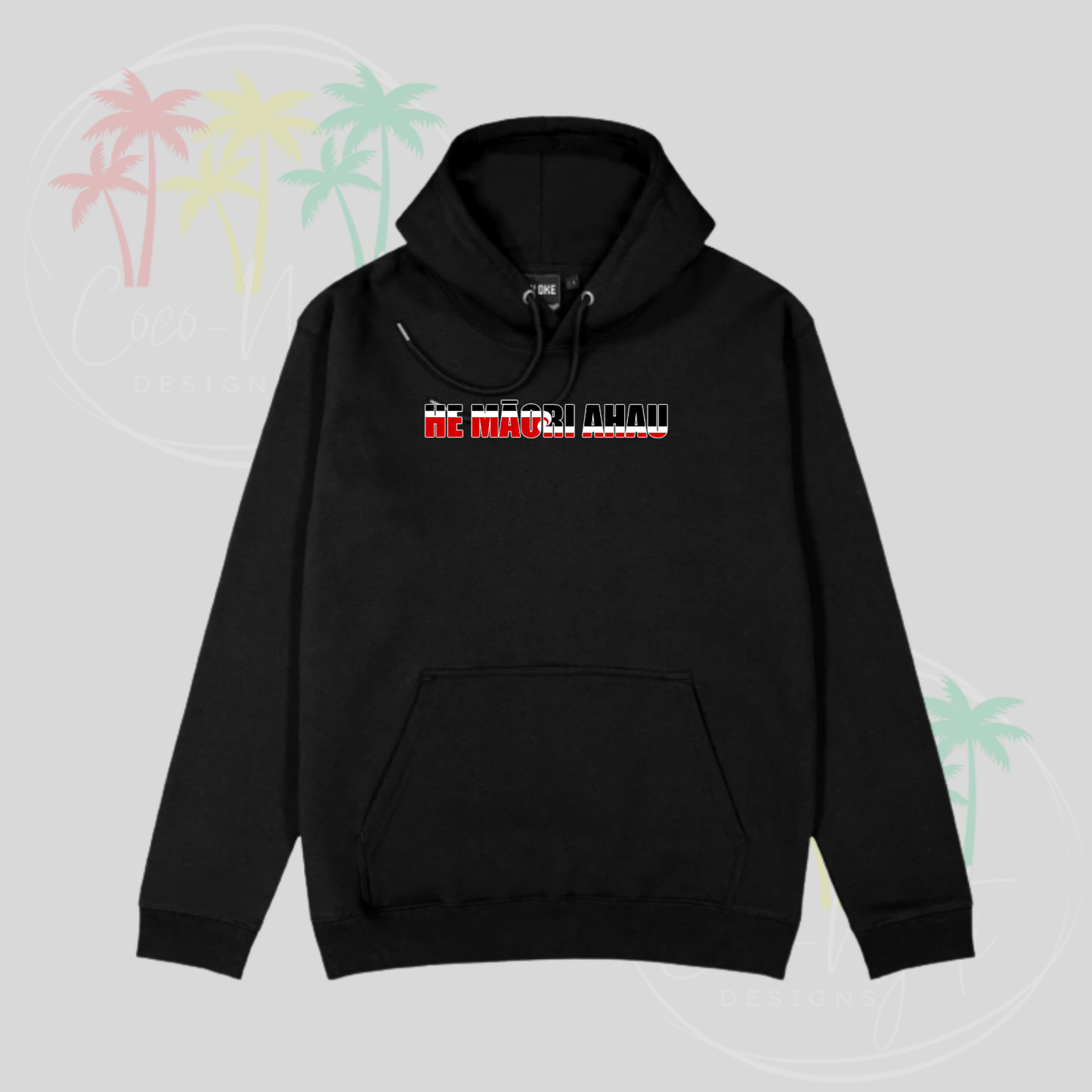 He Māori Ahau Adult Hoodies