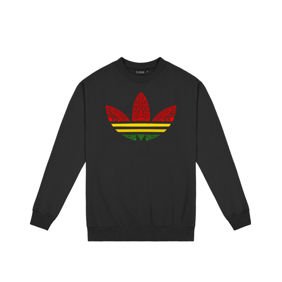 Kids Rasta Hoodie and Crew