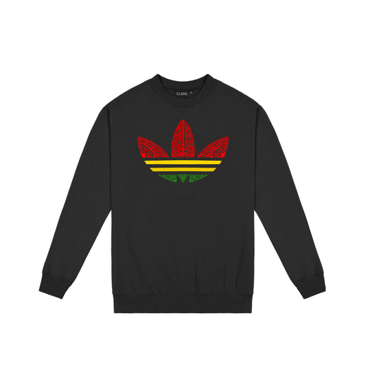 Kids Rasta Hoodie and Crew