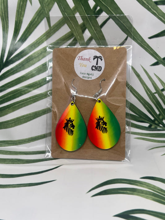 Rasta Earrings